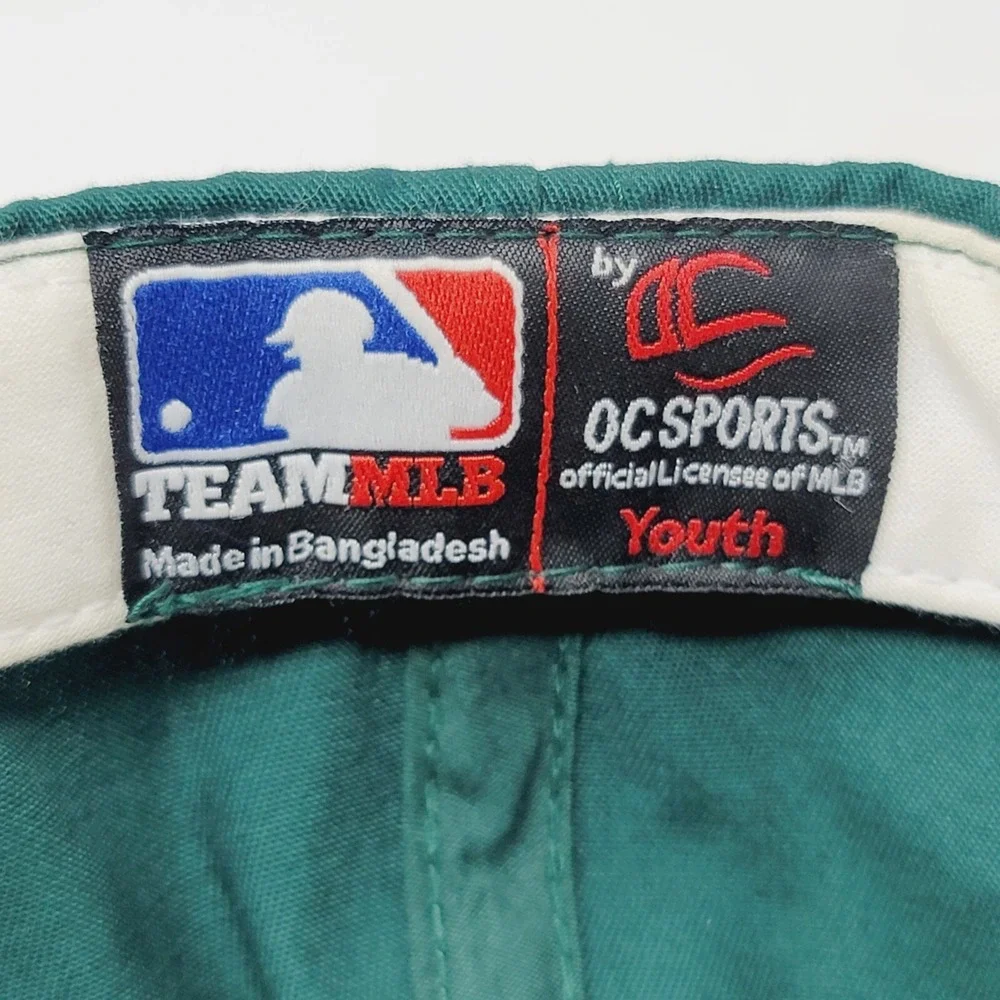 Oakland A's Youth Baseball Hat Team MLB OC Sports Snapback Cap Adjustable